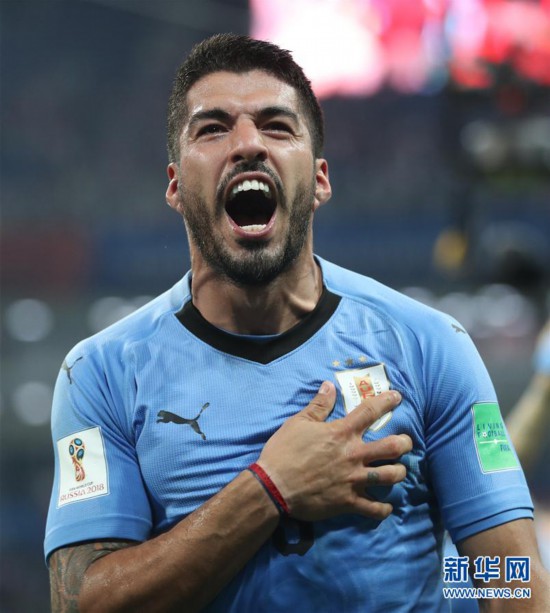 (世界杯)(19)足球——烏拉圭隊晉級八強