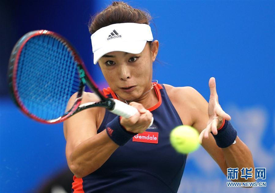 (體育)(5)網球——武漢公開賽:王薔晉級四強